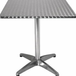KRISTA Bistrotisch eckig aus Metall 70x70 cm