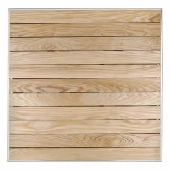 KRISTA Bistrotisch eckig 70x70 cm mit Alu-Gestell