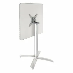 KRISTA Bistrotisch klappbar, Edelstahl Tischplatte 60x60 cm
