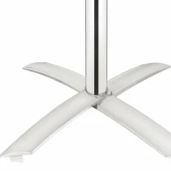 KRISTA Bistrotisch klappbar, Edelstahl Tischplatte rund 60 cm