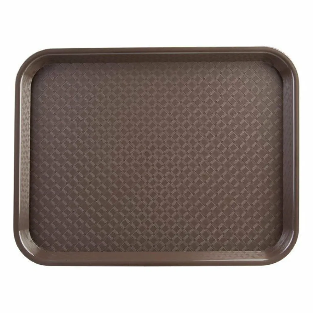 Kristallon Fast-Food-Tablett braun 34,5 x 26,5cm
