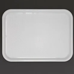Kristallon Fast Food-Tablett weiß 34,5 x 26,5cm