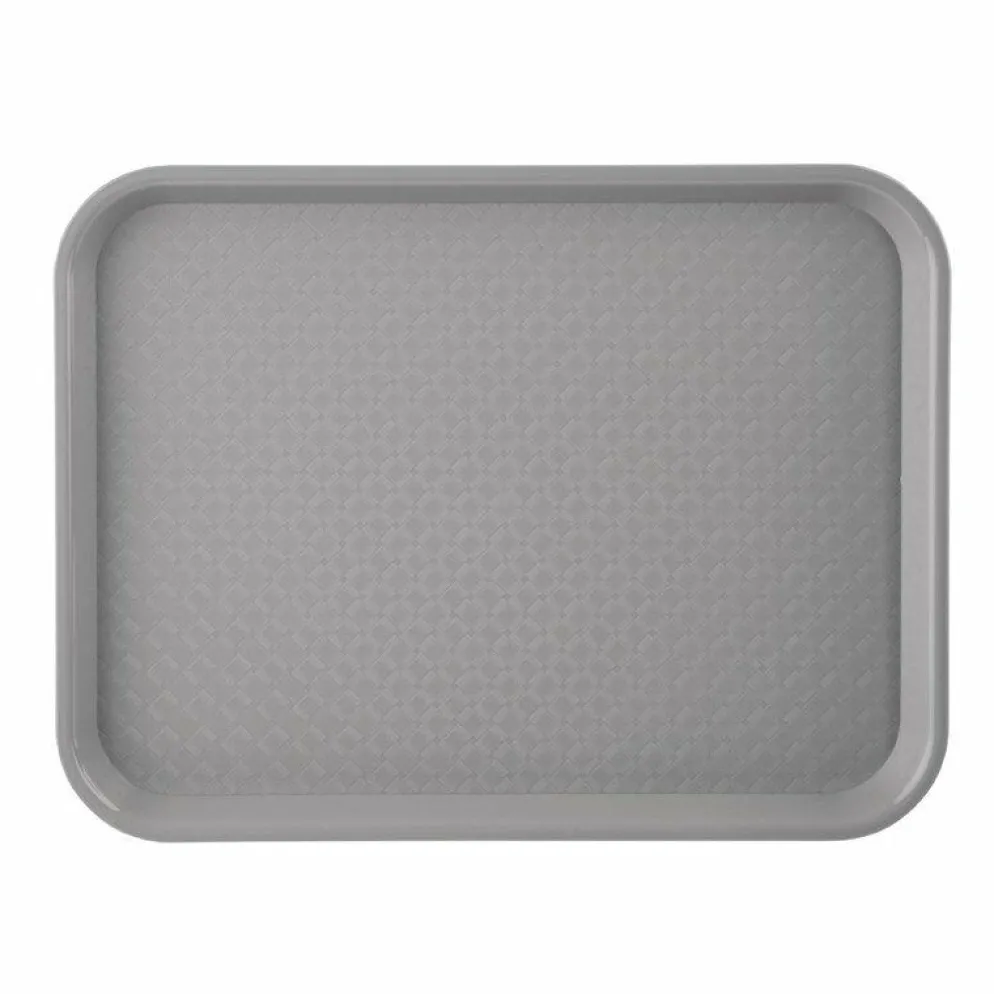 Kristallon Fast-Food-Tablett grau 34,5 x 26,5cm
