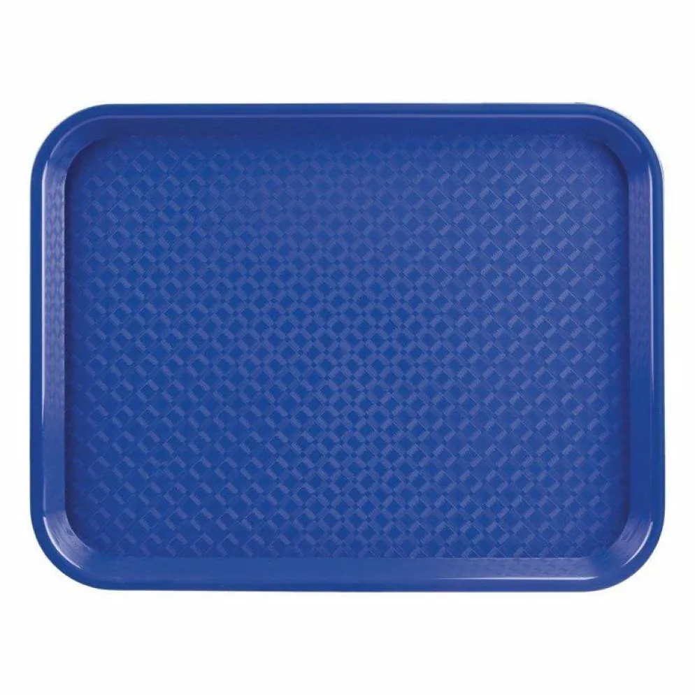 Kristallon Fast-Food-Tablett blau 45 x 35cm