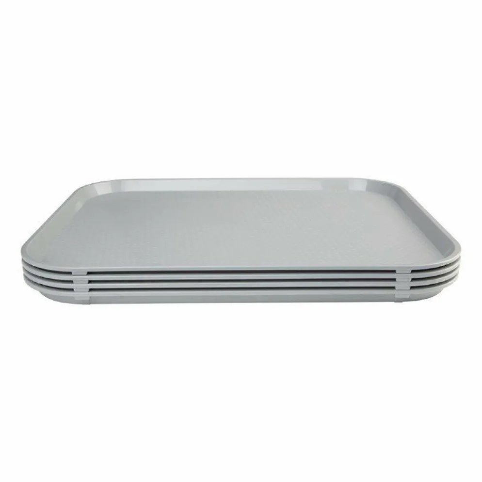 Kristallon Fast-Food-Tablett grau 45 x 35cm