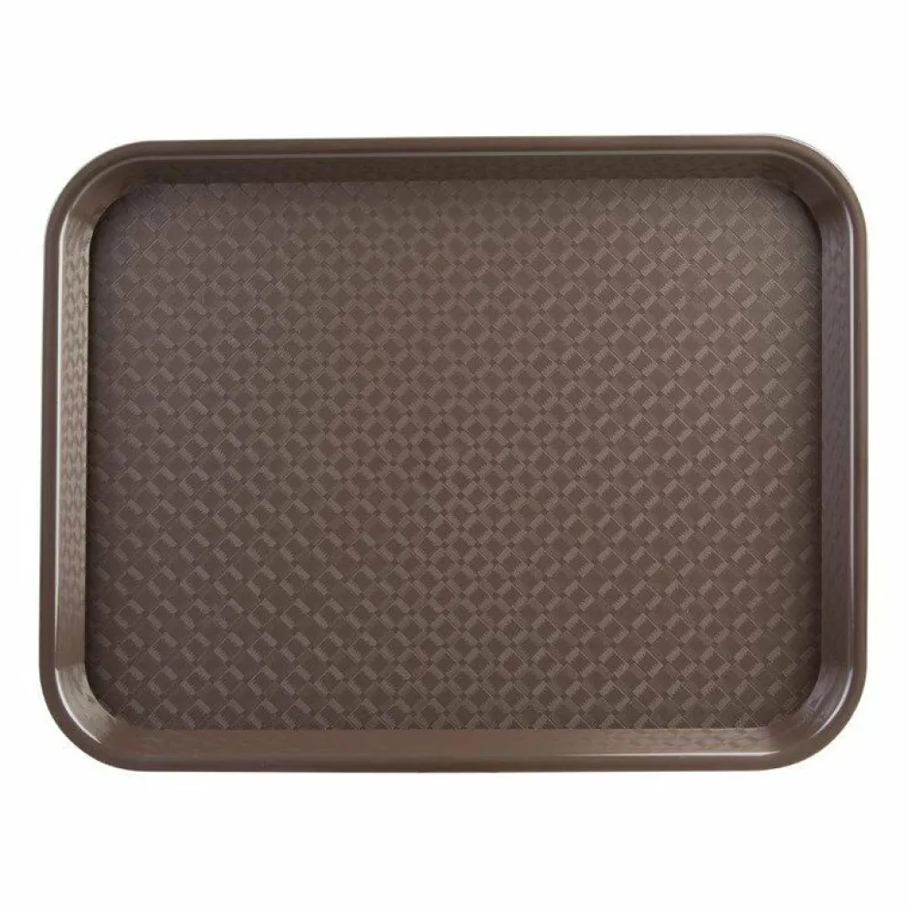 Kristallon Fast-Food-Tablett braun 45 x 35cm