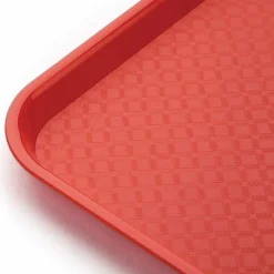 Kristallon Fast-Food-Tablett rot 45 x 35cm