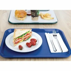 Kristallon Fast-Food-Tablett blau 41,5 x 30,5cm