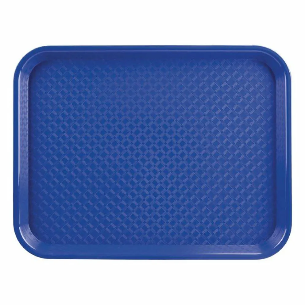 Kristallon Fast-Food-Tablett blau 41,5 x 30,5cm