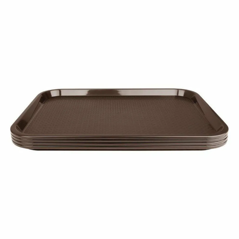 Kristallon Fast-Food-Tablett braun 41,5 x 30,5cm