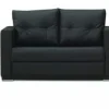 KRISTAL Lounge Sofa 1 Sitzer Schwarz