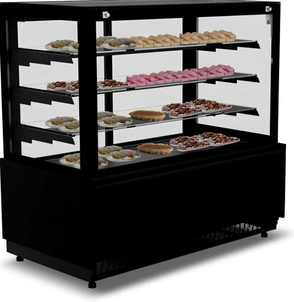 Kuchentheke Kuchenvitrine NERO 1.4, 1437x790x1400mm
