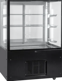 Kuchen- und Verkaufsvitrine Katia 135Q Umluftkühlung, 1340 mm
