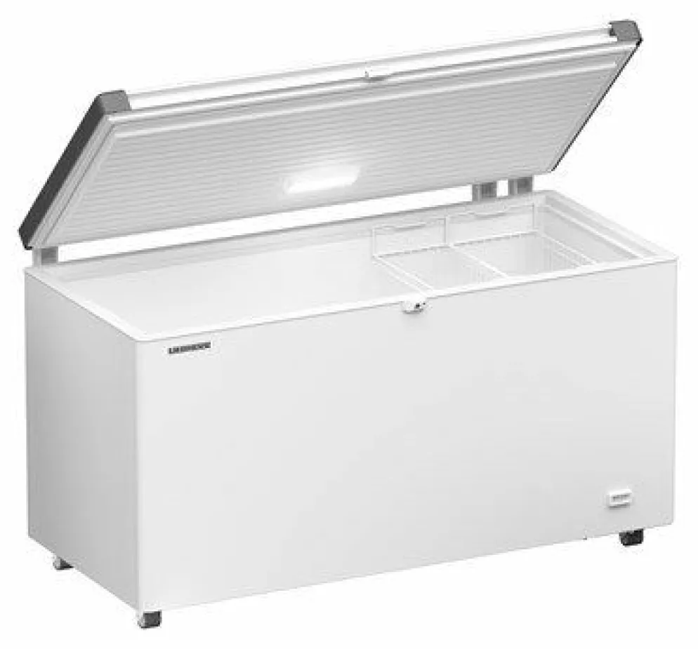 Liebherr EFL 4655 Tiefkühltruhe weiß, Klappdeckel, 404 L