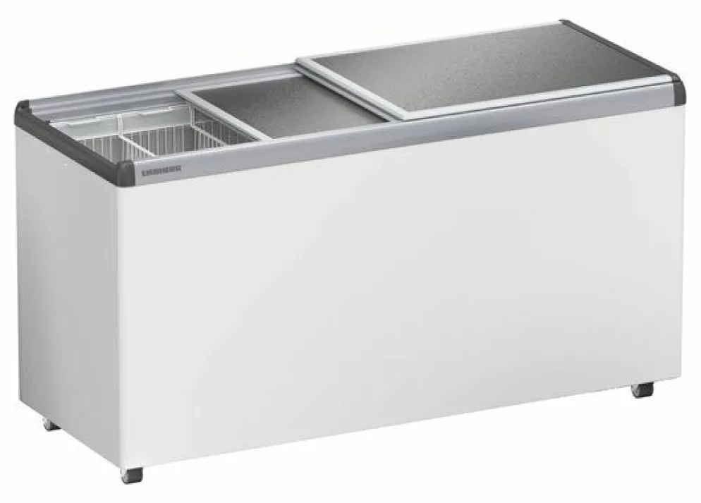 Liebherr Gewerbe Gefriertruhe Tiefkühltruhe EFE 5100 mit Aluminium Schiebedeckel