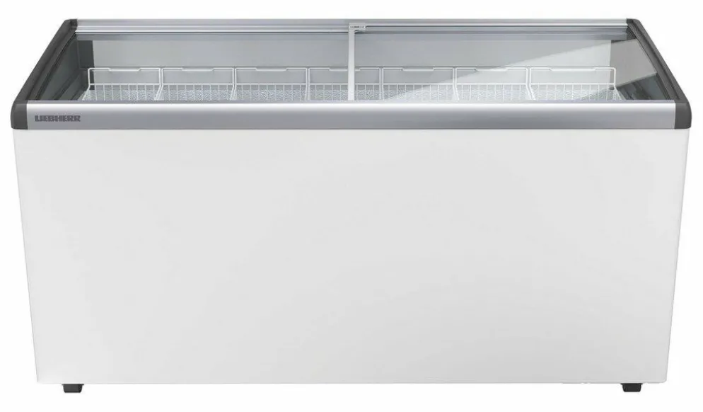 Liebherr Gewerbe Gefriertruhe Tiefkühltruhe EFI 4853 mit Glasschiebedeckel