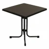 Limburg Pizarra klappbarer Terrassentisch 70 x 70cm