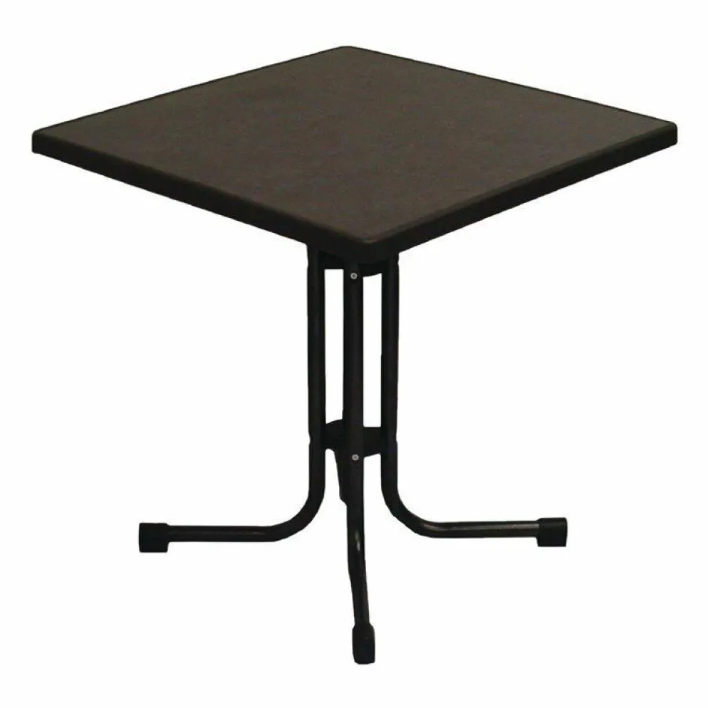 Limburg Pizarra klappbarer Terrassentisch 70 x 70cm