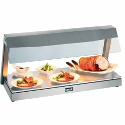 Lincat Seal elektrische Warmhalteplatte, Breite: 113cm, 2 Infrarotlampen, für 3x GN1/1