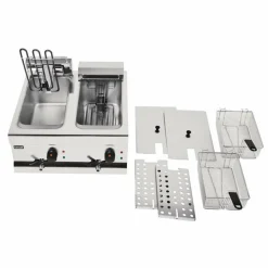Lincat Silverlink Doppelfritteuse DF66, 2 x 9L, 2 x 3kW/230V
