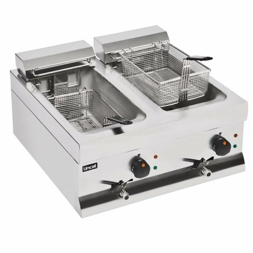 Lincat Silverlink Doppelfritteuse DF66, 2 x 9L, 2 x 3kW/230V