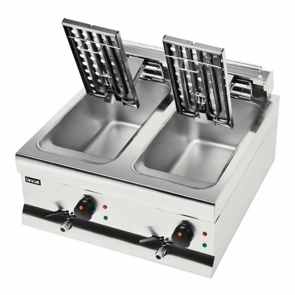 Lincat Silverlink Doppelfritteuse DF66, 2 x 9L, 2 x 3kW/230V