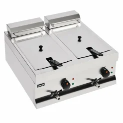 Lincat Silverlink Doppelfritteuse DF66, 2 x 9L, 2 x 3kW/230V