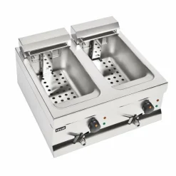 Lincat Silverlink Doppelfritteuse DF66, 2 x 9L, 2 x 3kW/230V