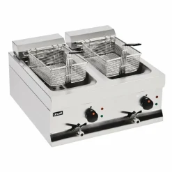 Lincat Silverlink Doppelfritteuse DF66, 2 x 9L, 2 x 3kW/230V