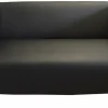 Lounge Bank Reka 125x70 cm, schwarz