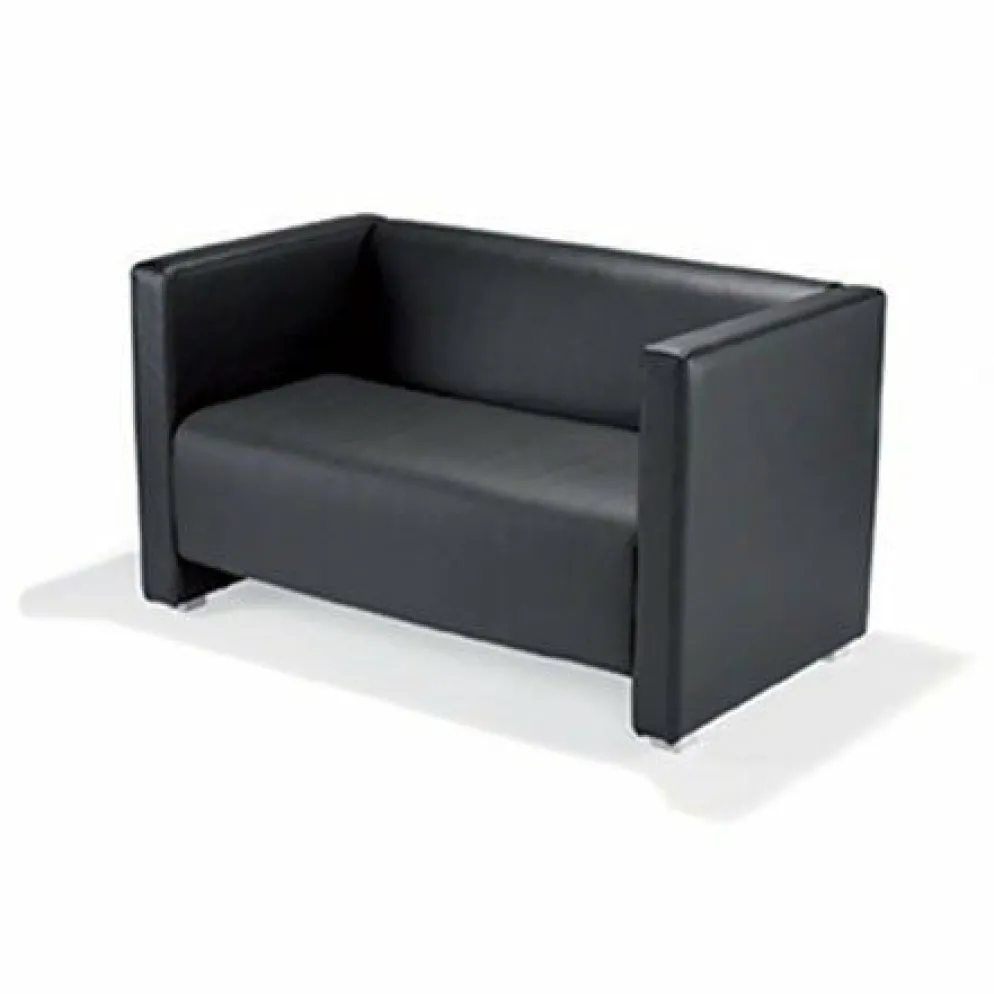 Lounge Bank Reka 125x70 cm, schwarz