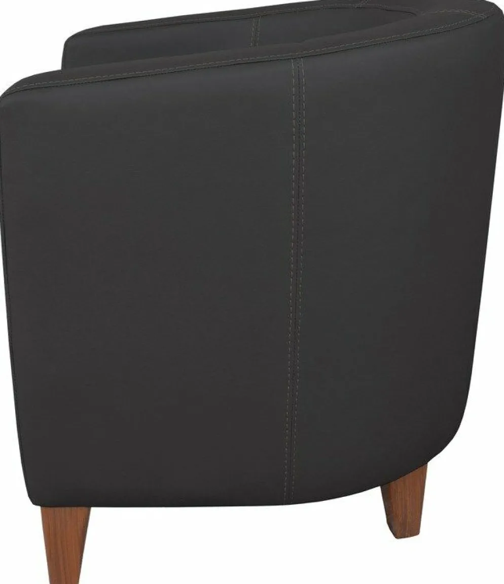 Lounge Cocktailsessel Lucy PRO Schwarz, 1 Sitzer 77
