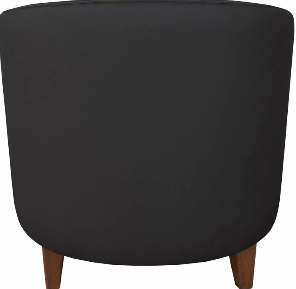 Lounge Cocktailsessel Lucy PRO Schwarz, 1 Sitzer 77
