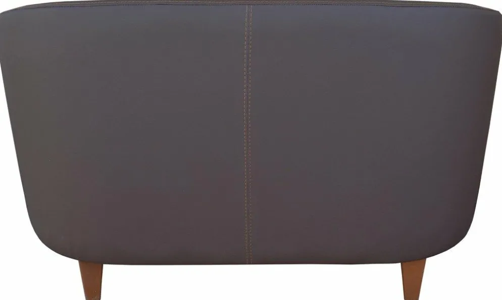 Lounge Cocktailsessel Lucy PRO Braun, 2 Sitzer 130 cm