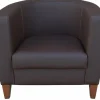 Lounge Cocktailsessel Lucy PRO Braun, 1 Sitzer 77 cm