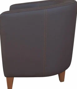 Lounge Cocktailsessel Lucy PRO Braun, 1 Sitzer 77 cm