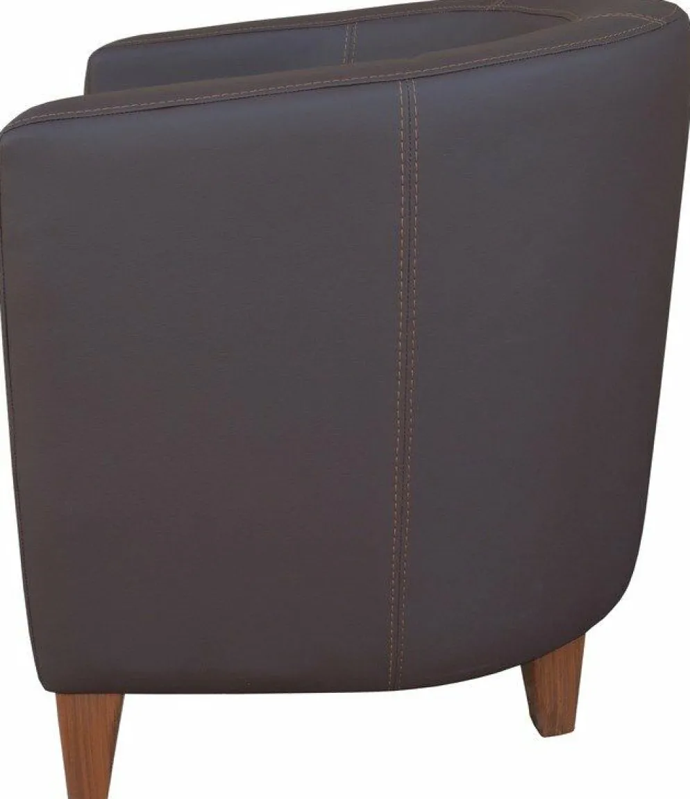 Lounge Cocktailsessel Lucy PRO Braun, 1 Sitzer 77 cm