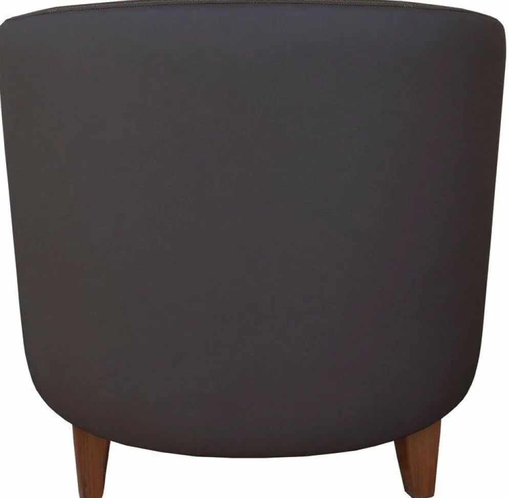 Lounge Cocktailsessel Lucy PRO Braun, 1 Sitzer 77 cm