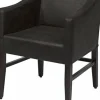 Lounge Stuhl Bari schwarz