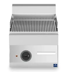 MASTRO Elektro-Grillplatte, gerillt, 4,5 kW, 400V, 400x650x300mm