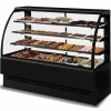 MASTRO Gebäckvitrine Kühltheke,3 Böden, Umluft, B=904 mm