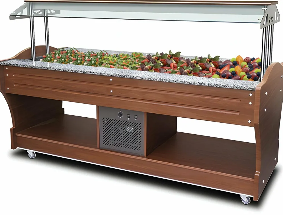 MASTRO Kühl-Salat-Buffet für 6x GN, Breite 2200mm