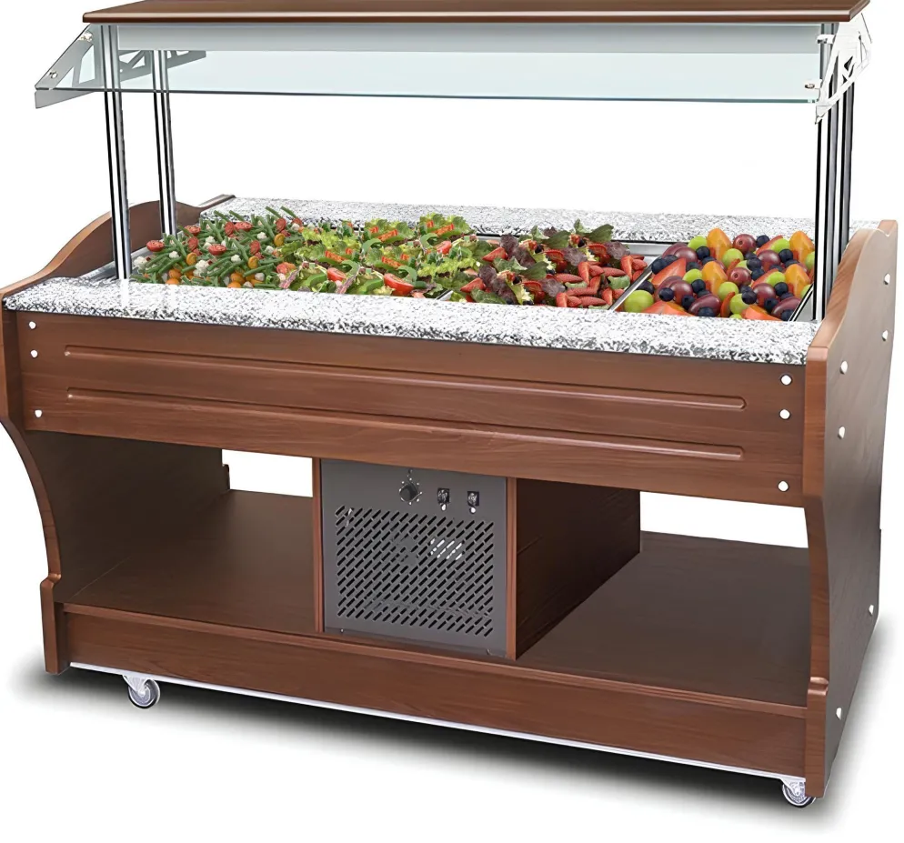 MASTRO Kühl-Salat-Buffet für 4x GN 1/1, Breite 1550mm