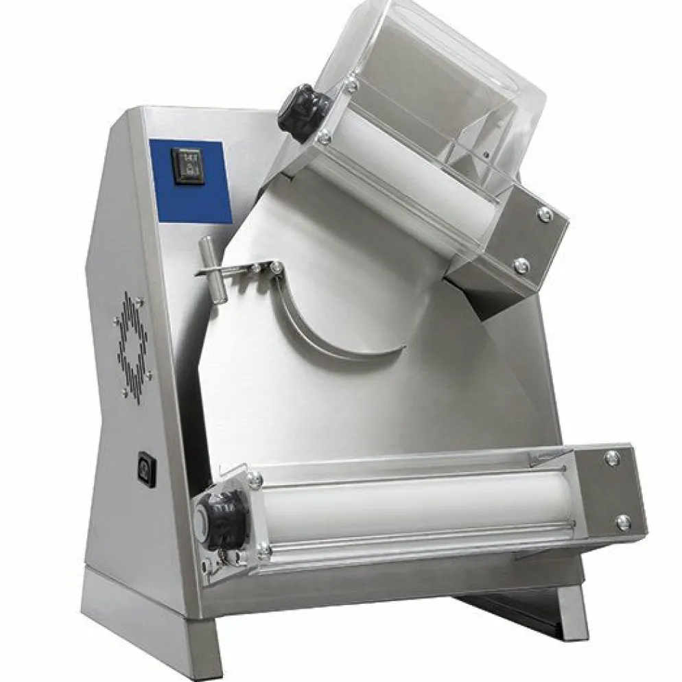 MASTRO Teigausrollmaschine mit 2 Rollen für Ø-40cm Teig