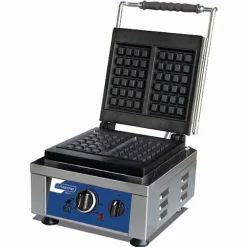 MASTRO Waffeleisen mit 1 Platte Typ "Bruxelles", feste Platten