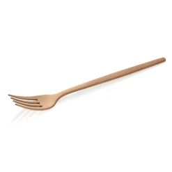 Menügabel Set ALEX BRONZE, mit bronze, matter PVD Beschichtung, 21 cm, Set á 12 Stück