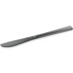 Menümesser Set HAMBURG FRESH, 22 cm, schwarz, matte PVD Beschichtung, Set á 12 Stück, Chromstahl 13/0