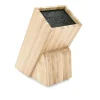 Messerblock, 25 x 25 x 12,2 cm, Holz