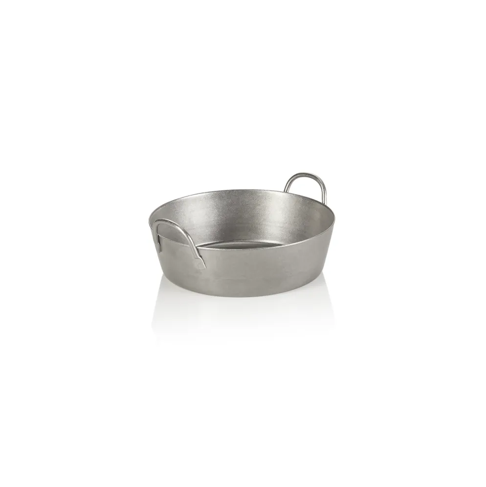 Mini Paella Pfanne STEEL & STYLE HERITAGE, Ø 10 cm, 150 ml, Chromnickelstahl 18/8