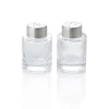 Mini Salz-/Pfefferstreuer Set, Ø 4 cm, Höhe 6 cm, Chromnickelstahl 18/8, Glas